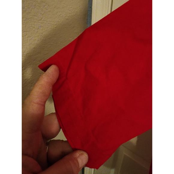 VINTAGE Rare Iceberg Shirt Mens XXXL Red Button Up Short Sleeve Taz 90s - Picture 3 of 5